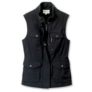 NEW Women's Orvis Passport Adventure Vest Black L